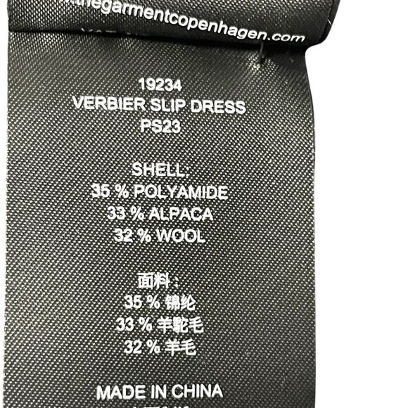 THE GARMENT Verbier Alpaca Wool Slip Dress M - Picture 9 of 11